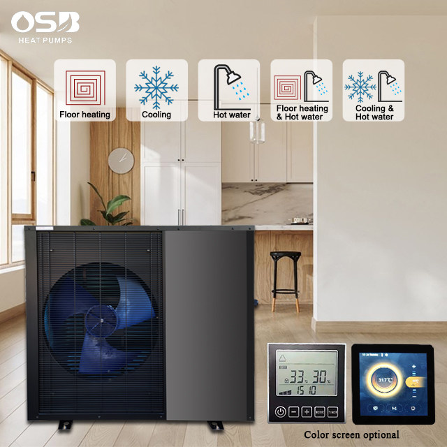 R32 R290 Heat Pump EVI Electric -25°C Deg Air Source Heat Pump Water Heaters